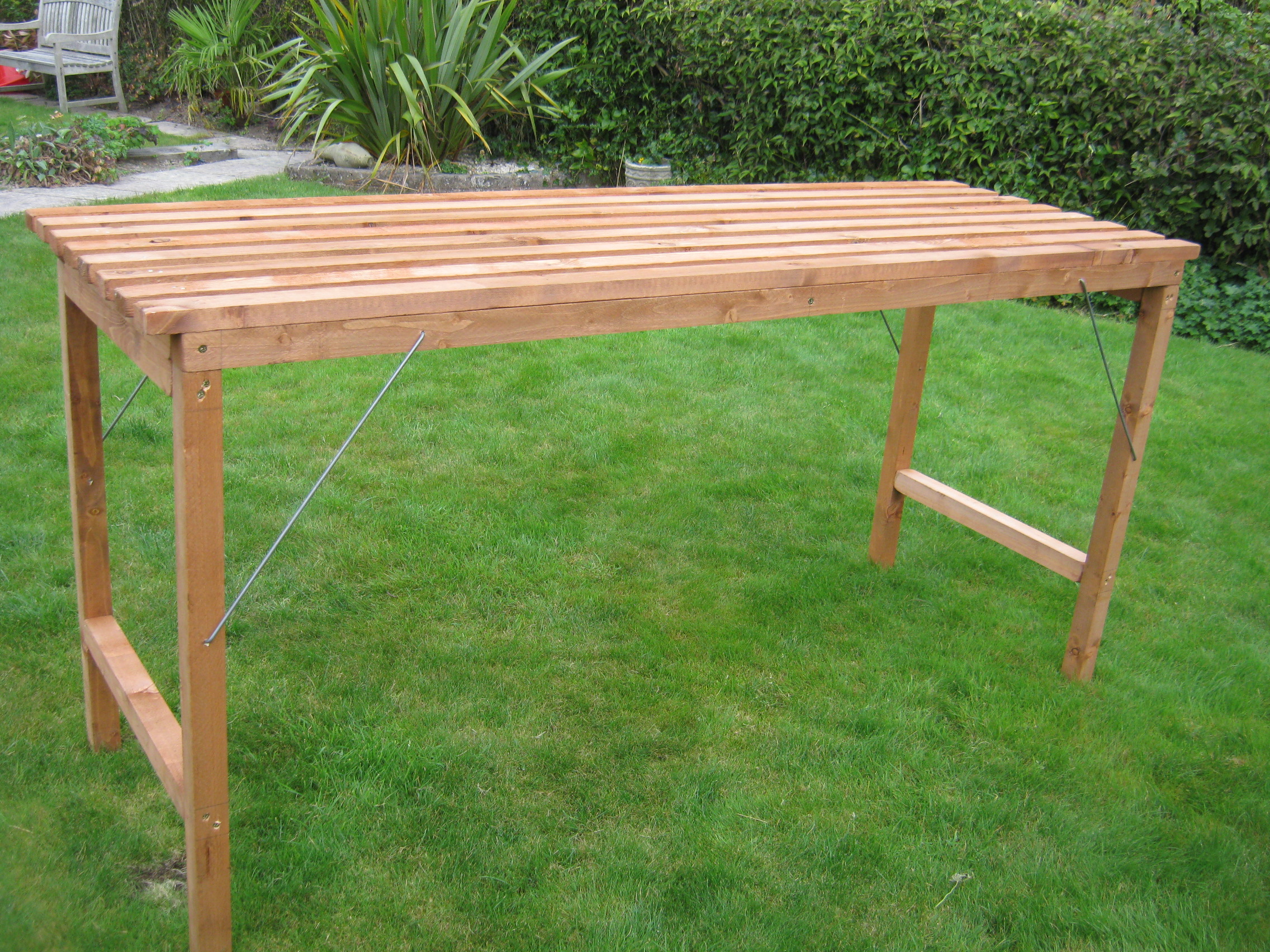 6' x 22" Folding Heavy Duty Greenhouse Staging - Image 5